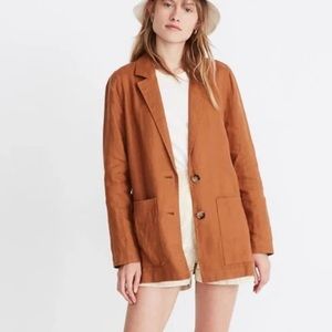 Madewell Linen Dorset Blazer
Size M